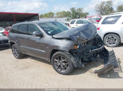 Lot #2990355054 2021 JEEP GRAND CHEROKEE 80TH ANNIVERSARY 4X4