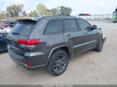 Lot #2990355054 2021 JEEP GRAND CHEROKEE 80TH ANNIVERSARY 4X4