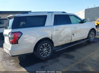 Lot #3035089864 2018 FORD EXPEDITION MAX LIMITED