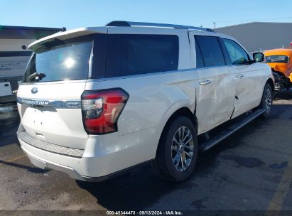 Lot #3035089864 2018 FORD EXPEDITION MAX LIMITED