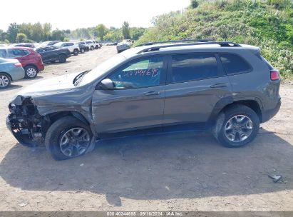 Lot #3035087458 2019 JEEP CHEROKEE TRAILHAWK 4X4