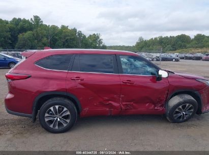 Lot #2992827459 2023 TOYOTA HIGHLANDER XLE