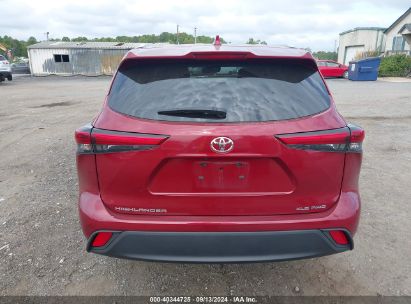 Lot #2992827459 2023 TOYOTA HIGHLANDER XLE