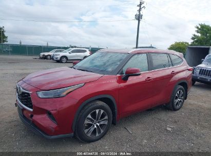 Lot #2992827459 2023 TOYOTA HIGHLANDER XLE