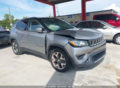 Lot #2997778428 2020 JEEP COMPASS LIMITED FWD