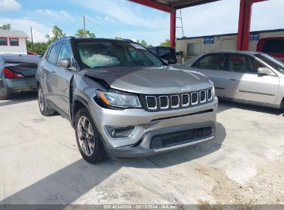 Lot #2997778428 2020 JEEP COMPASS LIMITED FWD