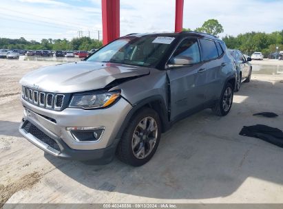 Lot #2997778428 2020 JEEP COMPASS LIMITED FWD