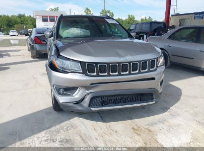 Lot #2997778428 2020 JEEP COMPASS LIMITED FWD