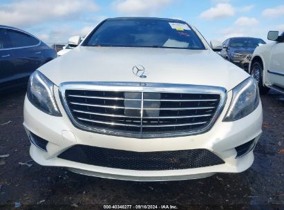 Lot #3035077974 2015 MERCEDES-BENZ S 550