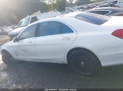 Lot #3035077974 2015 MERCEDES-BENZ S 550