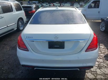 Lot #3035077974 2015 MERCEDES-BENZ S 550