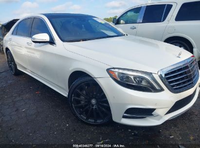 Lot #3035077974 2015 MERCEDES-BENZ S 550