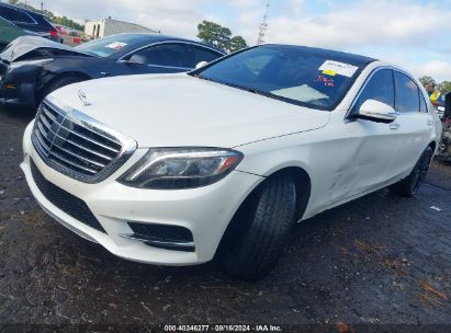 Lot #3035077974 2015 MERCEDES-BENZ S 550