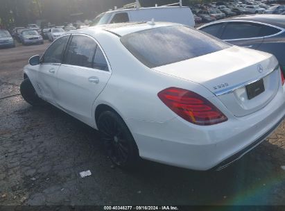 Lot #3035077974 2015 MERCEDES-BENZ S 550