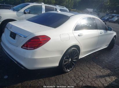 Lot #3035077974 2015 MERCEDES-BENZ S 550