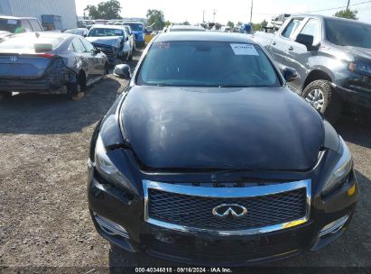 Lot #3010281231 2017 INFINITI Q70 3.7