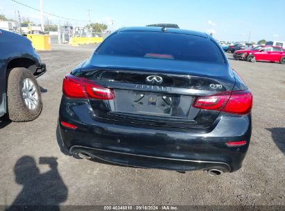 Lot #3010281231 2017 INFINITI Q70 3.7