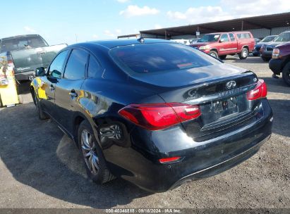 Lot #3010281231 2017 INFINITI Q70 3.7