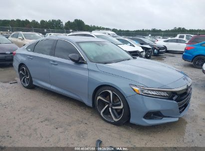 Lot #2992819030 2022 HONDA ACCORD SPORT SPECIAL EDITION