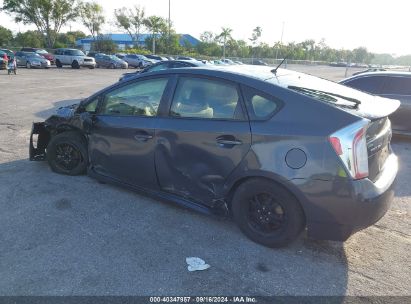 Lot #2992827451 2014 TOYOTA PRIUS TWO