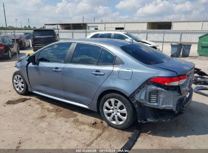 Lot #2990355009 2022 TOYOTA COROLLA LE