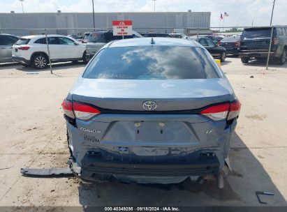 Lot #2990355009 2022 TOYOTA COROLLA LE