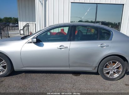 Lot #2992831022 2010 INFINITI G37X