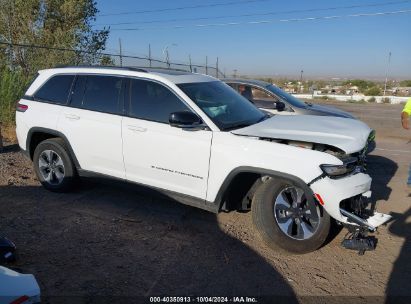 Lot #2992831831 2022 JEEP GRAND CHEROKEE 4XE LIMITED 4X4