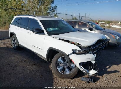 Lot #2992831831 2022 JEEP GRAND CHEROKEE 4XE LIMITED 4X4