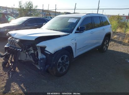 Lot #2992831831 2022 JEEP GRAND CHEROKEE 4XE LIMITED 4X4