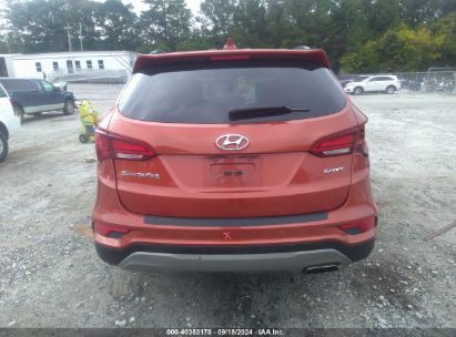 Lot #3051077995 2017 HYUNDAI SANTA FE SPORT 2.4L