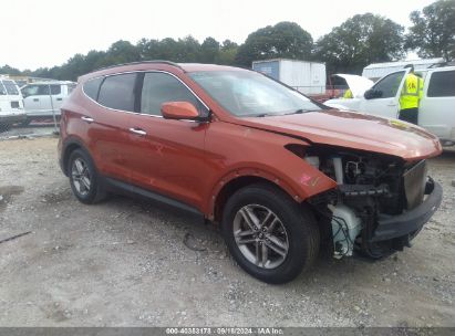 Lot #3051077995 2017 HYUNDAI SANTA FE SPORT 2.4L