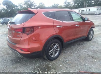 Lot #3051077995 2017 HYUNDAI SANTA FE SPORT 2.4L