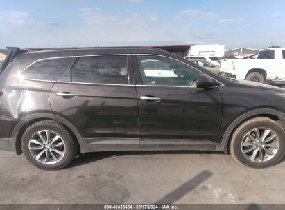 Lot #3053065094 2017 HYUNDAI SANTA FE SE