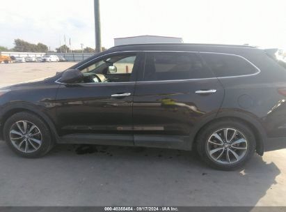 Lot #3053065094 2017 HYUNDAI SANTA FE SE