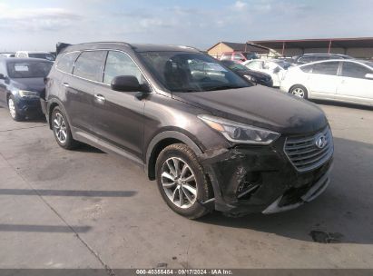 Lot #3053065094 2017 HYUNDAI SANTA FE SE