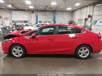 Lot #2992827695 2018 CHEVROLET CRUZE LT AUTO