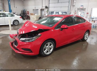 Lot #2992827695 2018 CHEVROLET CRUZE LT AUTO