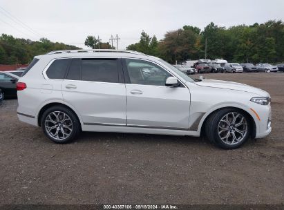 Lot #2992834163 2022 BMW X7 XDRIVE40I