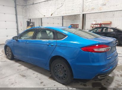 Lot #2989127209 2020 FORD FUSION SE