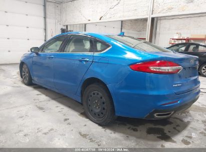 Lot #2989127209 2020 FORD FUSION SE