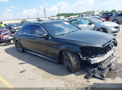 Lot #2992834162 2020 MERCEDES-BENZ AMG S 63 4MATIC