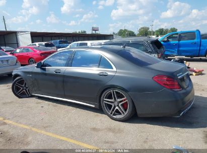 Lot #2992834162 2020 MERCEDES-BENZ AMG S 63 4MATIC