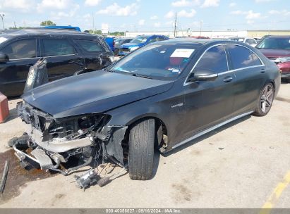 Lot #2992834162 2020 MERCEDES-BENZ AMG S 63 4MATIC