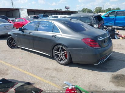 Lot #2992834162 2020 MERCEDES-BENZ AMG S 63 4MATIC