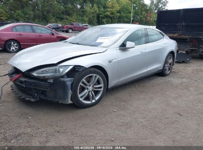 Lot #3035077928 2013 TESLA MODEL S