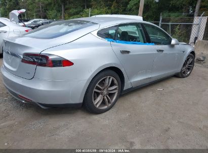 Lot #3035077928 2013 TESLA MODEL S