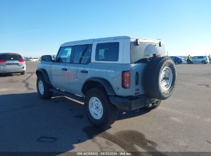 Lot #2992834164 2023 FORD BRONCO HERITAGE EDITION