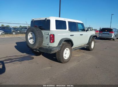 Lot #2992834164 2023 FORD BRONCO HERITAGE EDITION