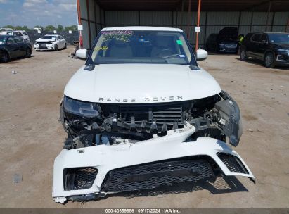 Lot #3002836983 2021 LAND ROVER RANGE ROVER SPORT HSE SILVER EDITION MHEV